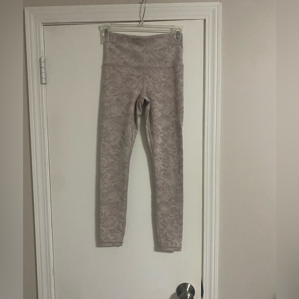 Athleta Elation Textured Tight Dusty Rose Color Size XSP